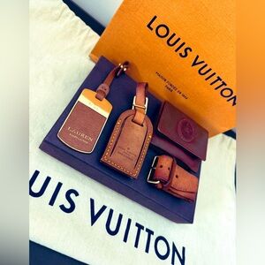 Authentic Louis Vuitton Tag Set  ( Bundle) Ralph Lauren Tag, Polo Leather Cp